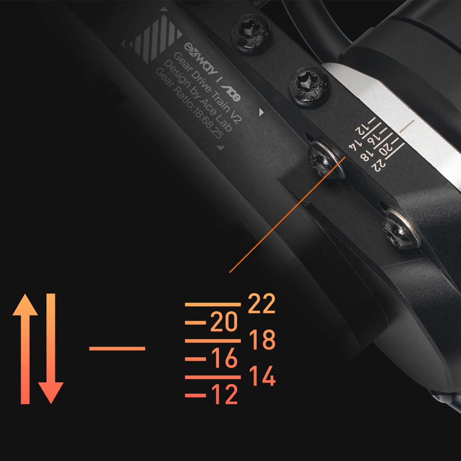 Exway Gearbox V2 For Atlas Series